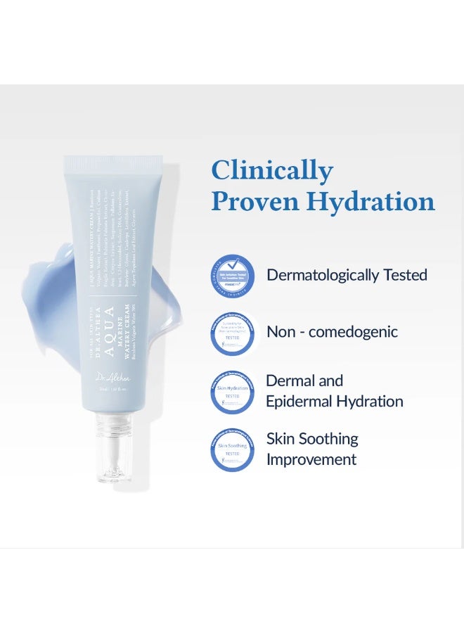 دي آر.ألثيا Dr.Althea Aqua Marine Watery Cream | Long-Lasting Deep Hydration | Lightweight Watery Texture | - Image 5